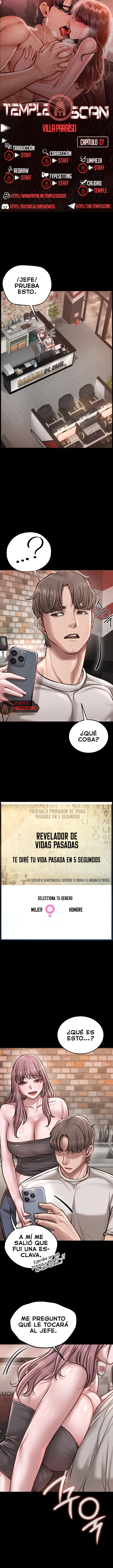 Villa Paraíso Capítulo 26.5 - Page 1