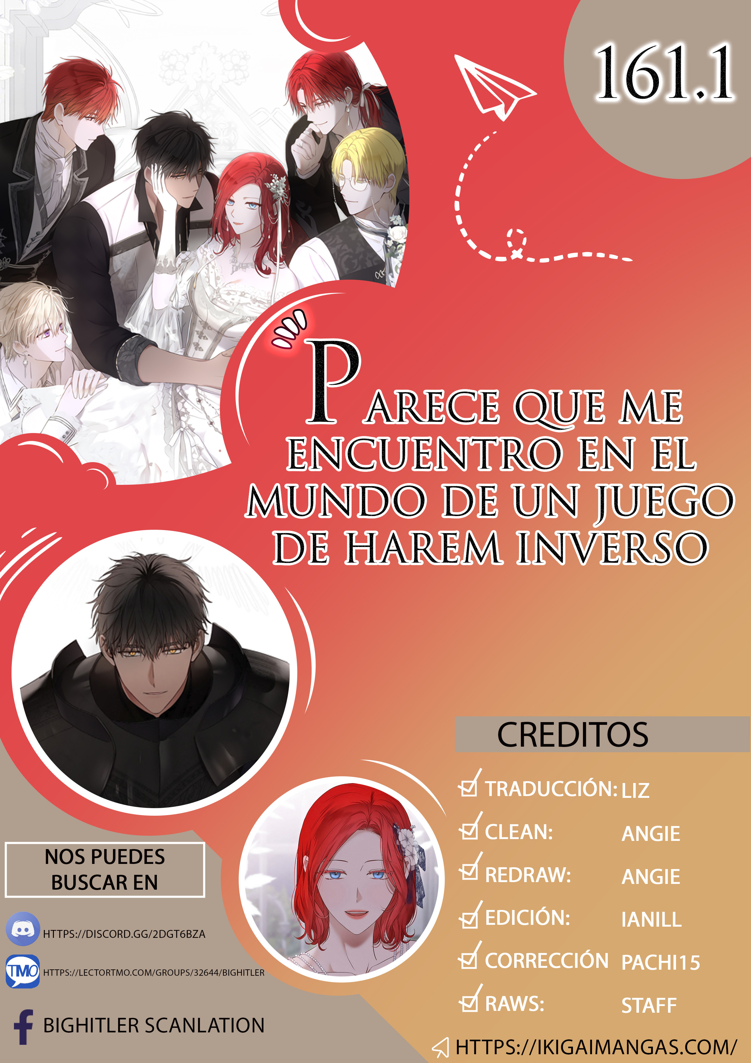 Parece que me encuentro en el mundo de un juego de harem inverso Capítulo 161.1 - Page 1