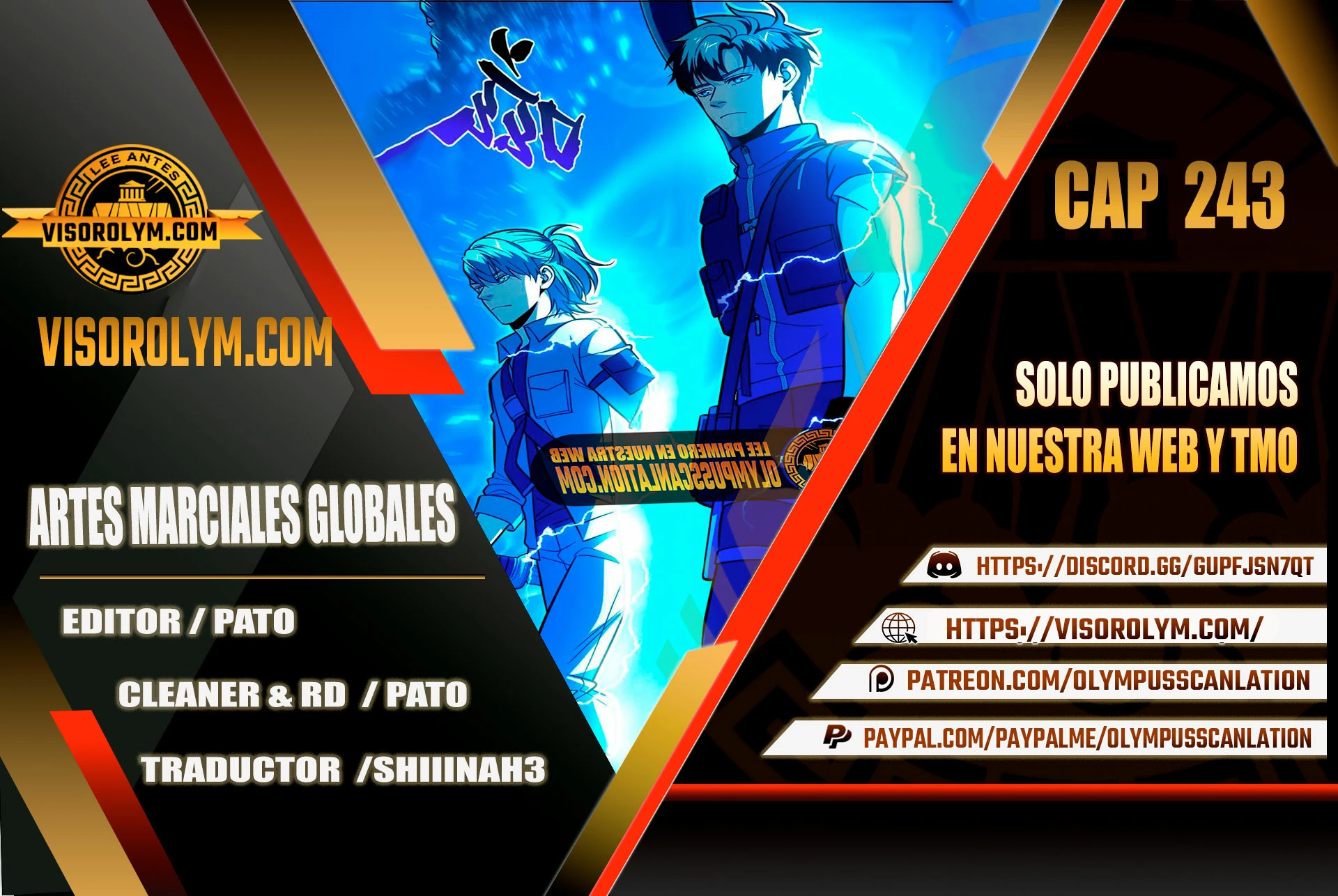 Artes Marciales Globales Capítulo 243 - Page 1