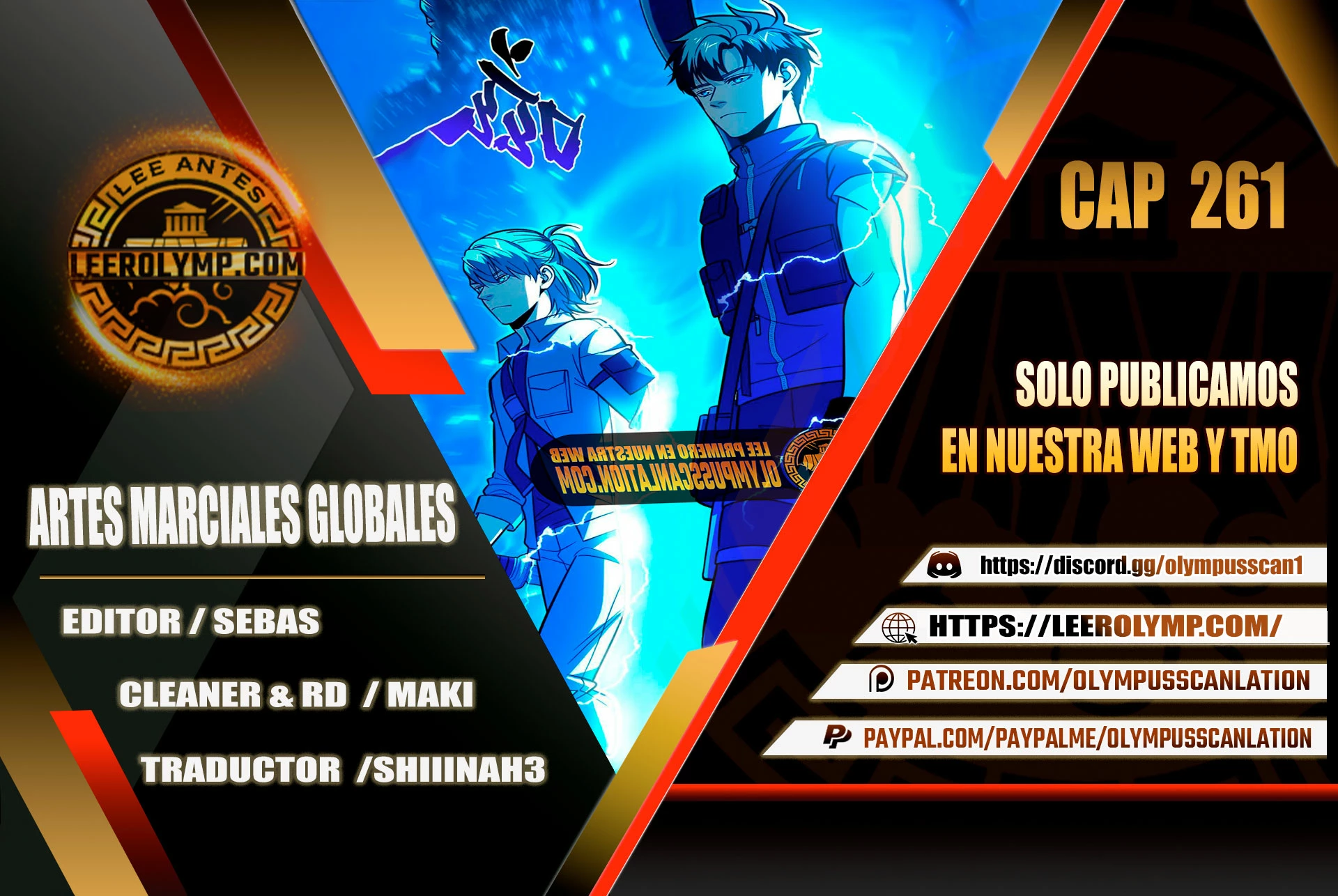 Artes Marciales Globales Capítulo 261 - Page 1
