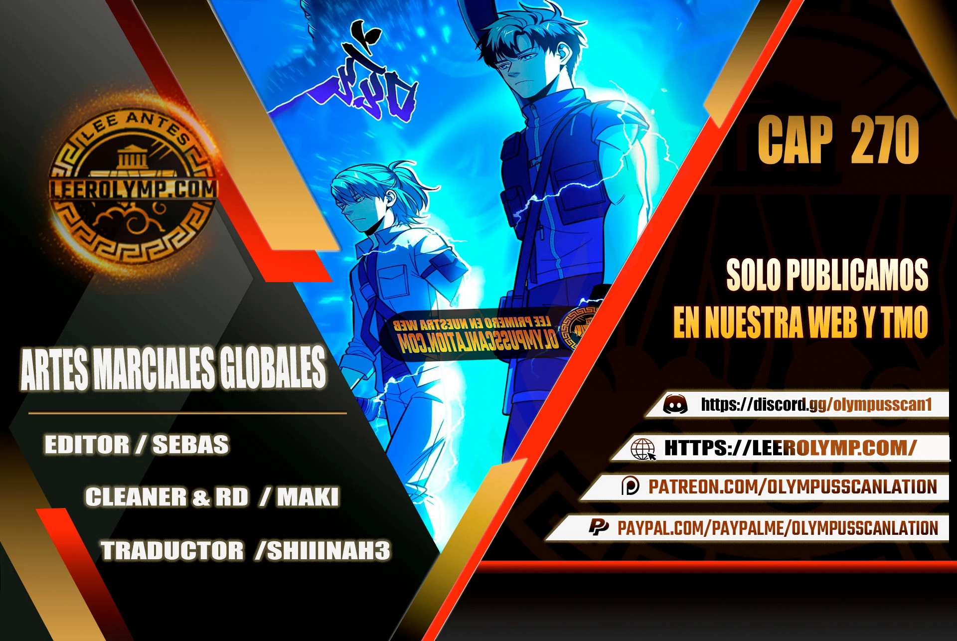 Artes Marciales Globales Capítulo 270 - Page 1