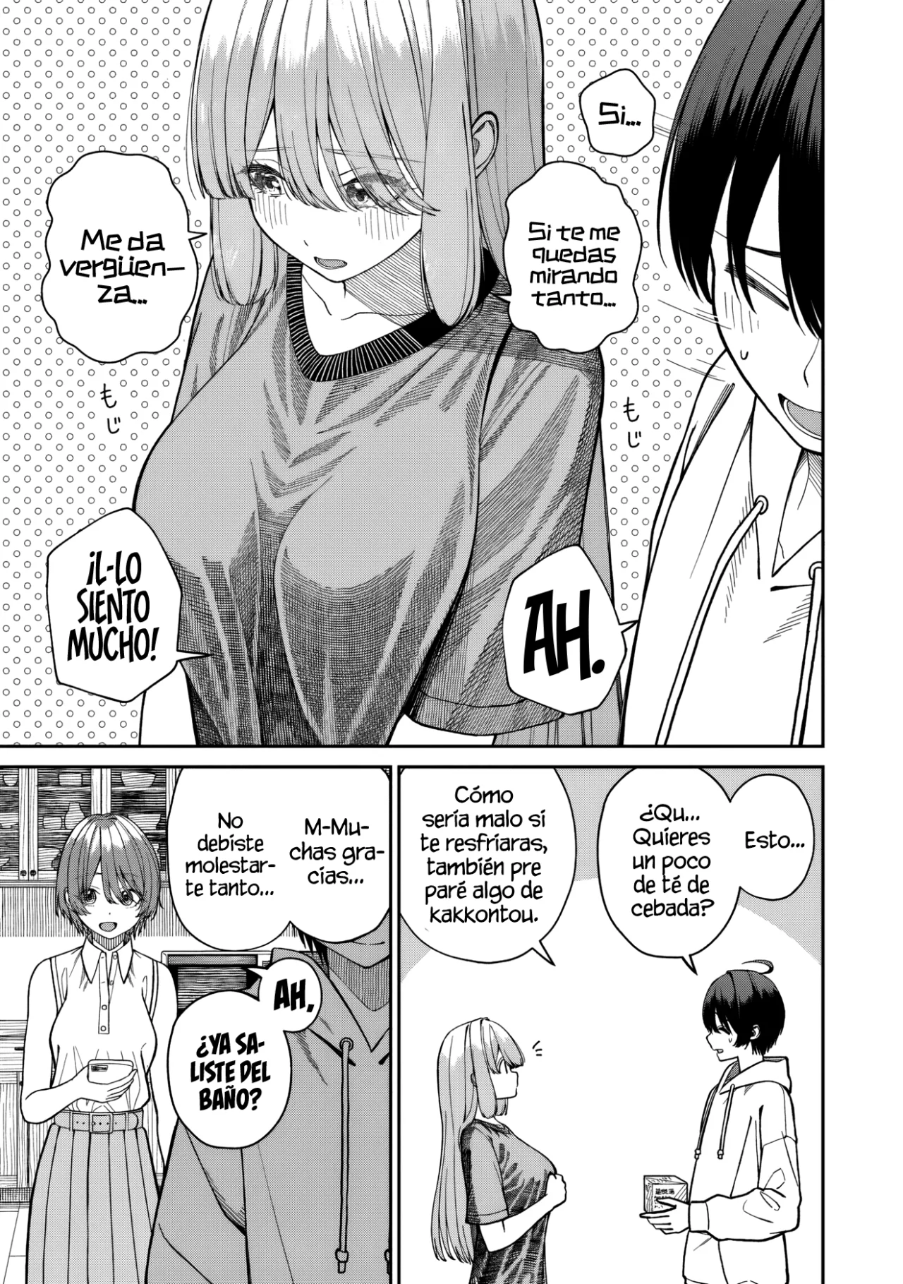 Al lado de la chica más popular de mi clase encontré a Amari-chan Capítulo 4.1 - Page 8