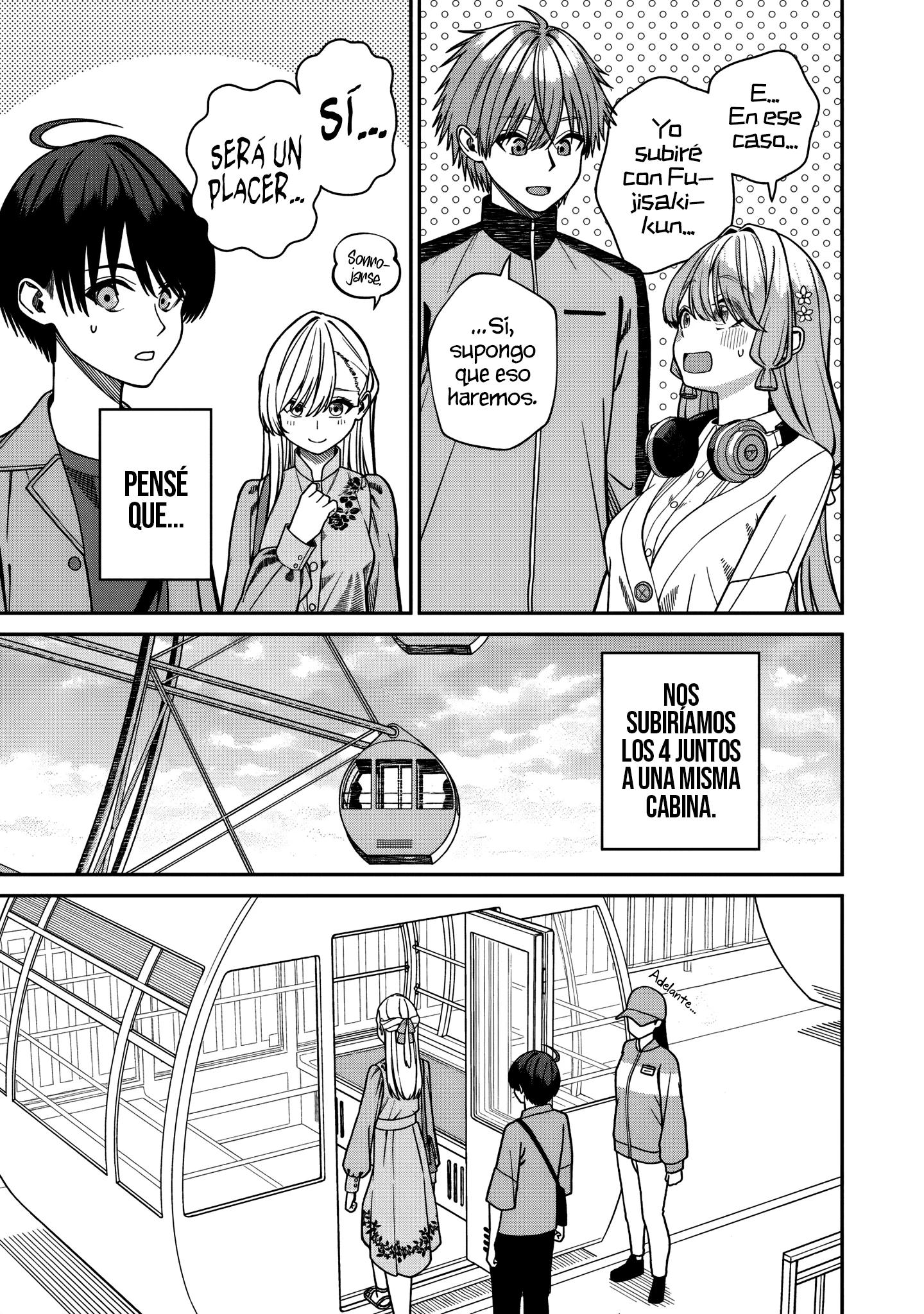 Al lado de la chica más popular de mi clase encontré a Amari-chan Capítulo 7.1 - Page 6