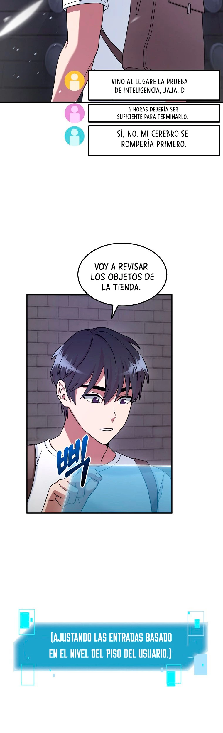 El Novato es Muy Fuerte Capítulo 8 - Page 22