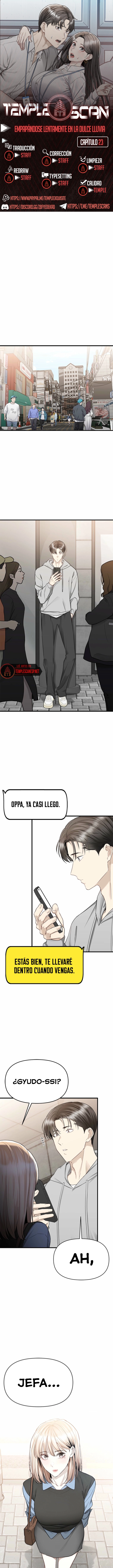 Empapandose Lentamente En La Dulce Lluvia Capítulo 23 - Page 1