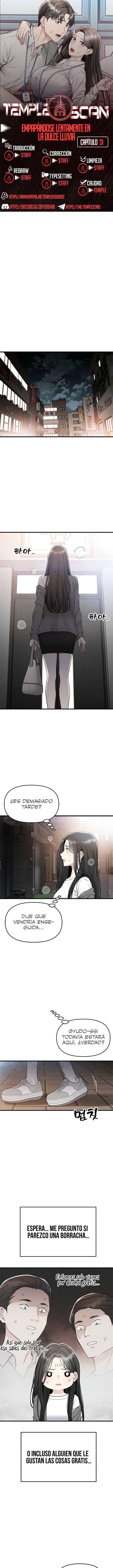 Empapandose Lentamente En La Dulce Lluvia Capítulo 31 - Page 1