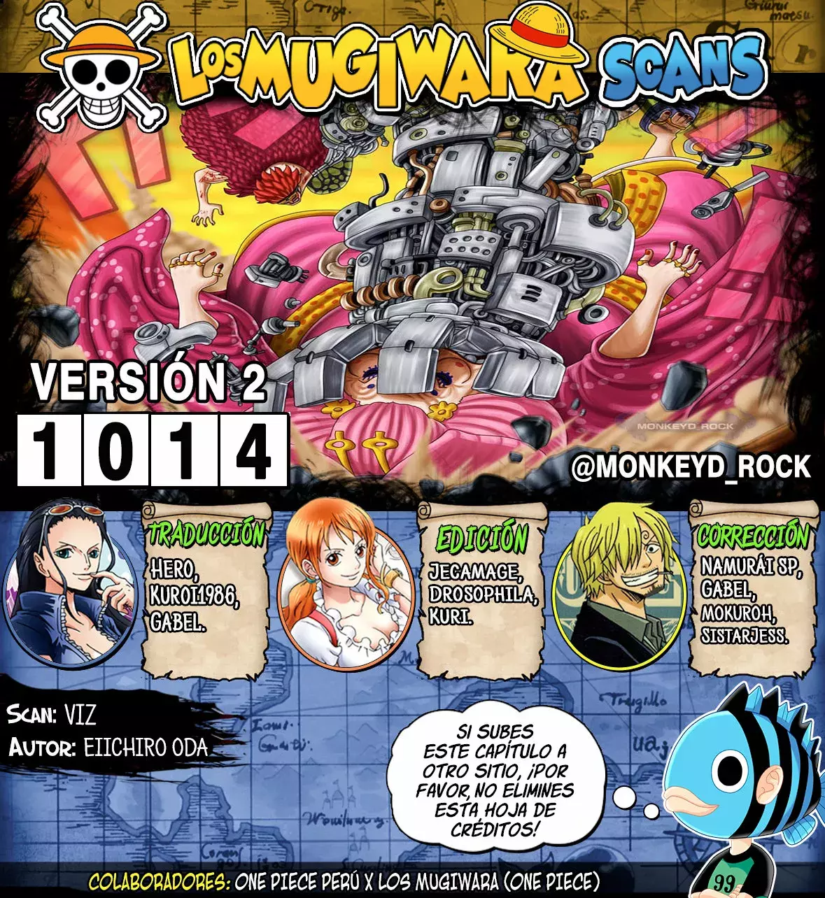 One Piece Capítulo 1014.5 - Page 1