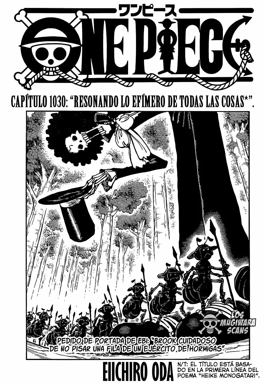 One Piece Capítulo 1030.5 - Page 2