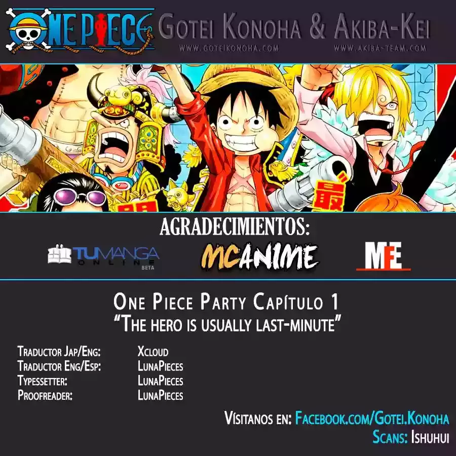 One Piece Capítulo 776.5 - Page 1