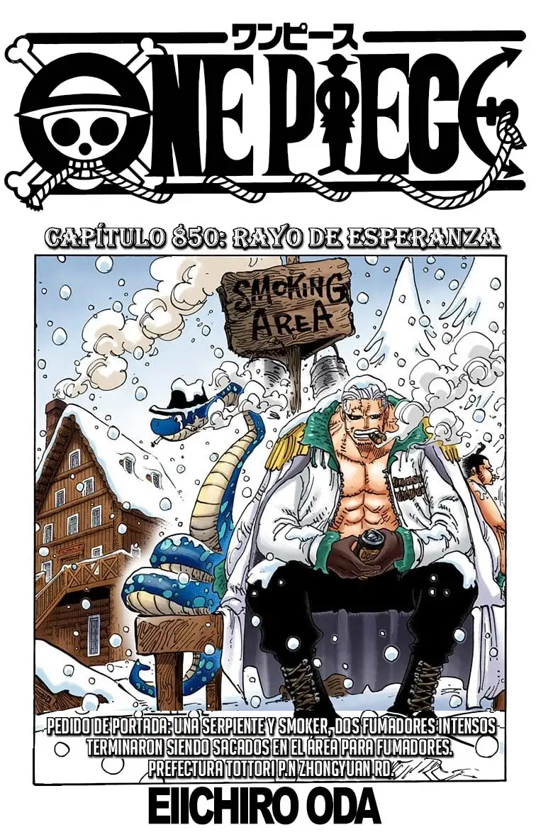One Piece Capítulo 850 - Page 1