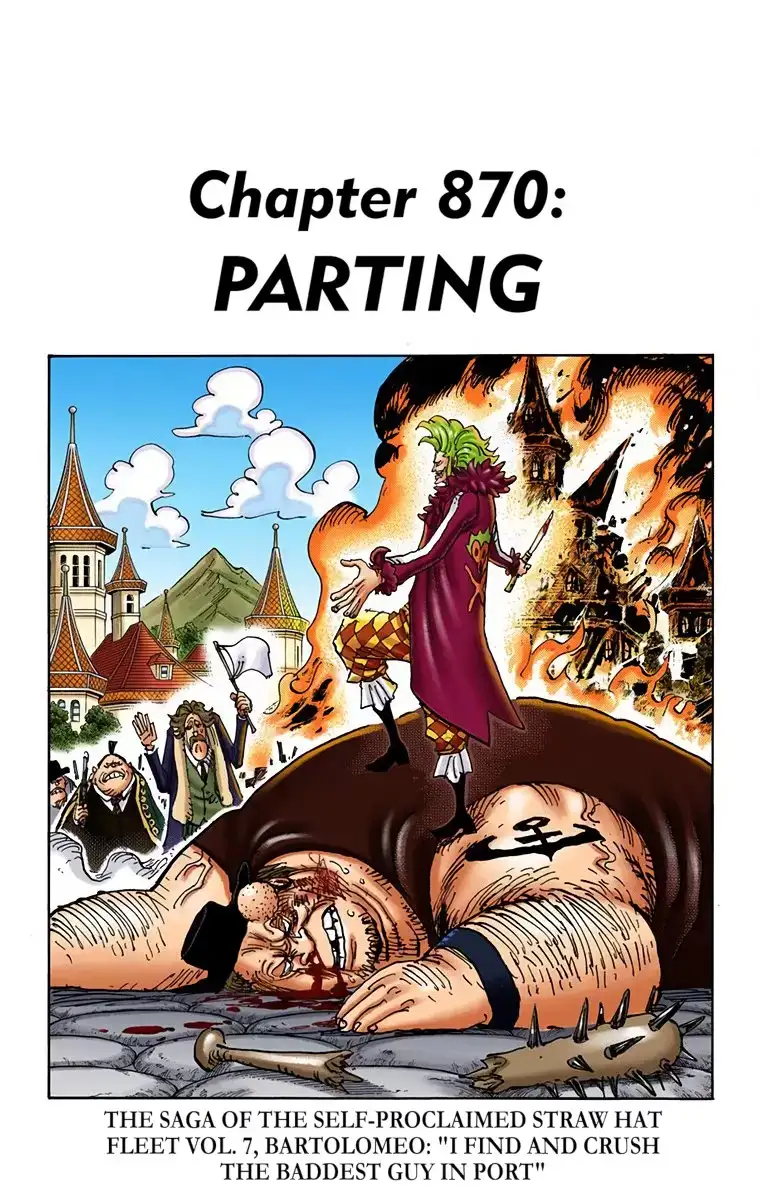 One Piece Capítulo 870 - Page 3