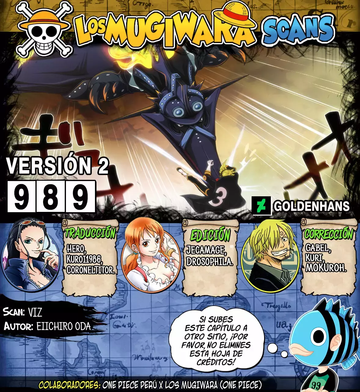 One Piece Capítulo 989.5 - Page 1