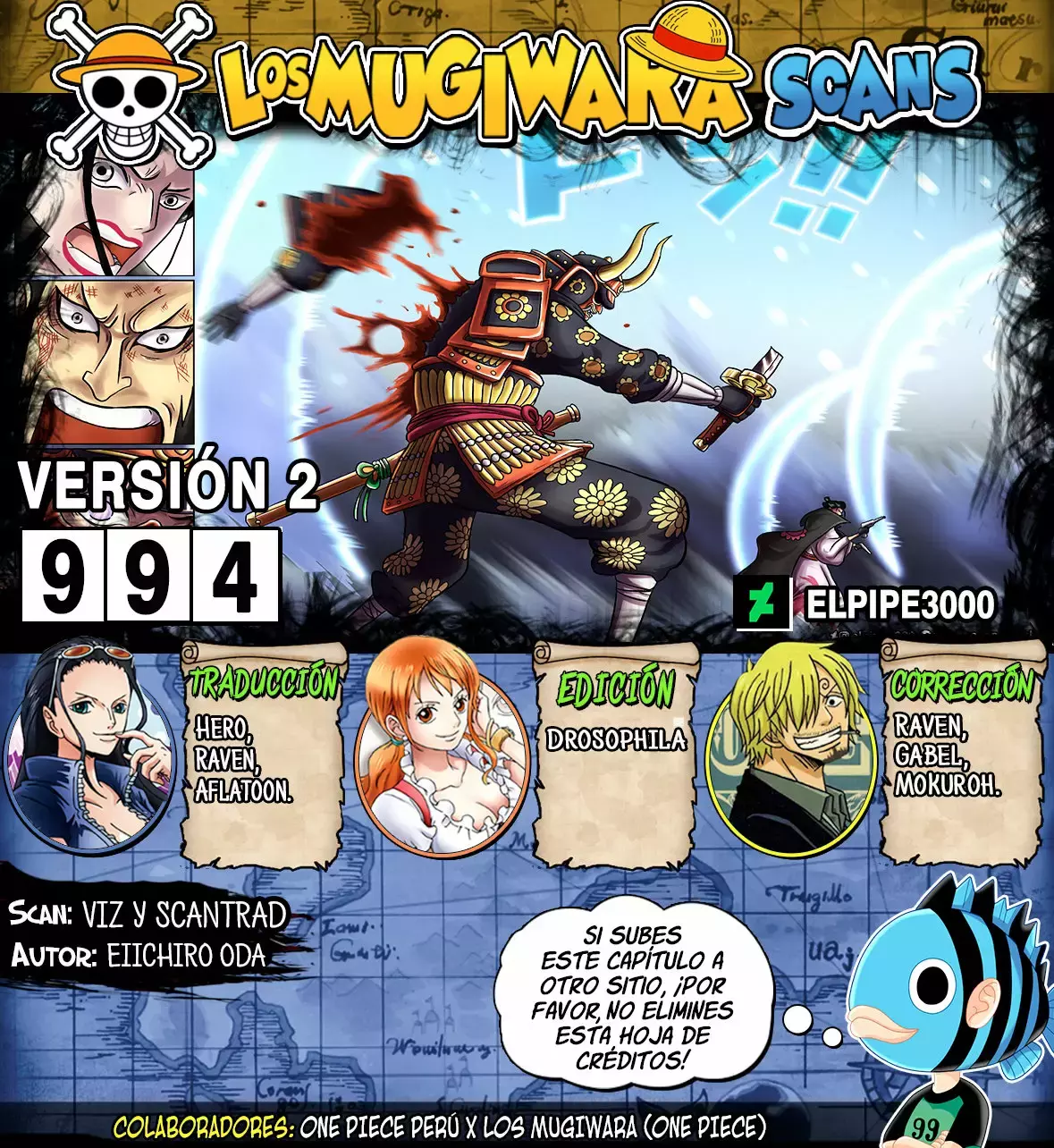 One Piece Capítulo 994.5 - Page 1