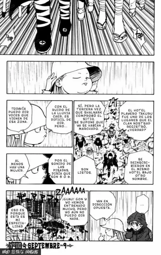 Hunter x Hunter Capítulo 110 - Page 1