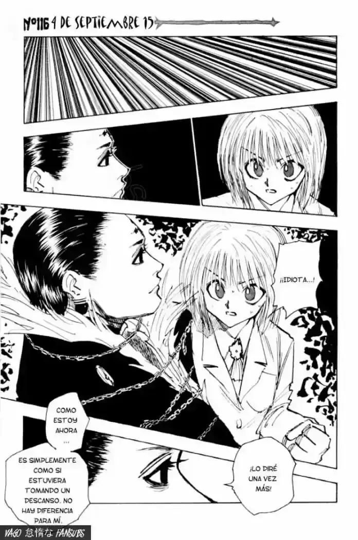 Hunter x Hunter Capítulo 116 - Page 1