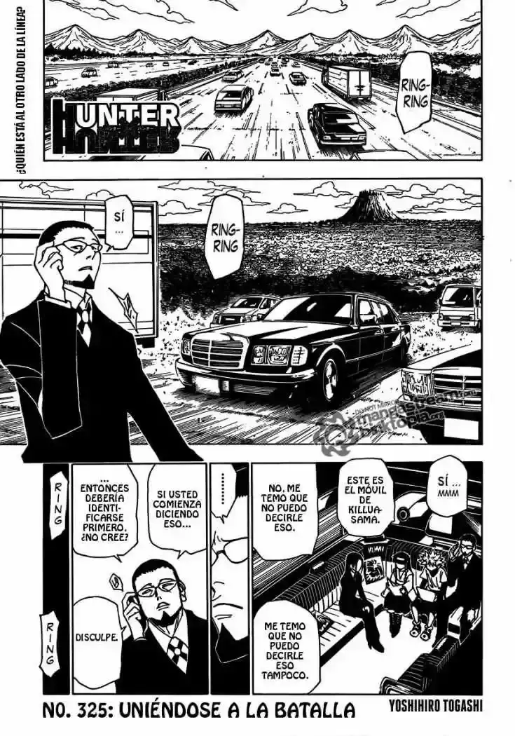 Hunter x Hunter Capítulo 325 - Page 1