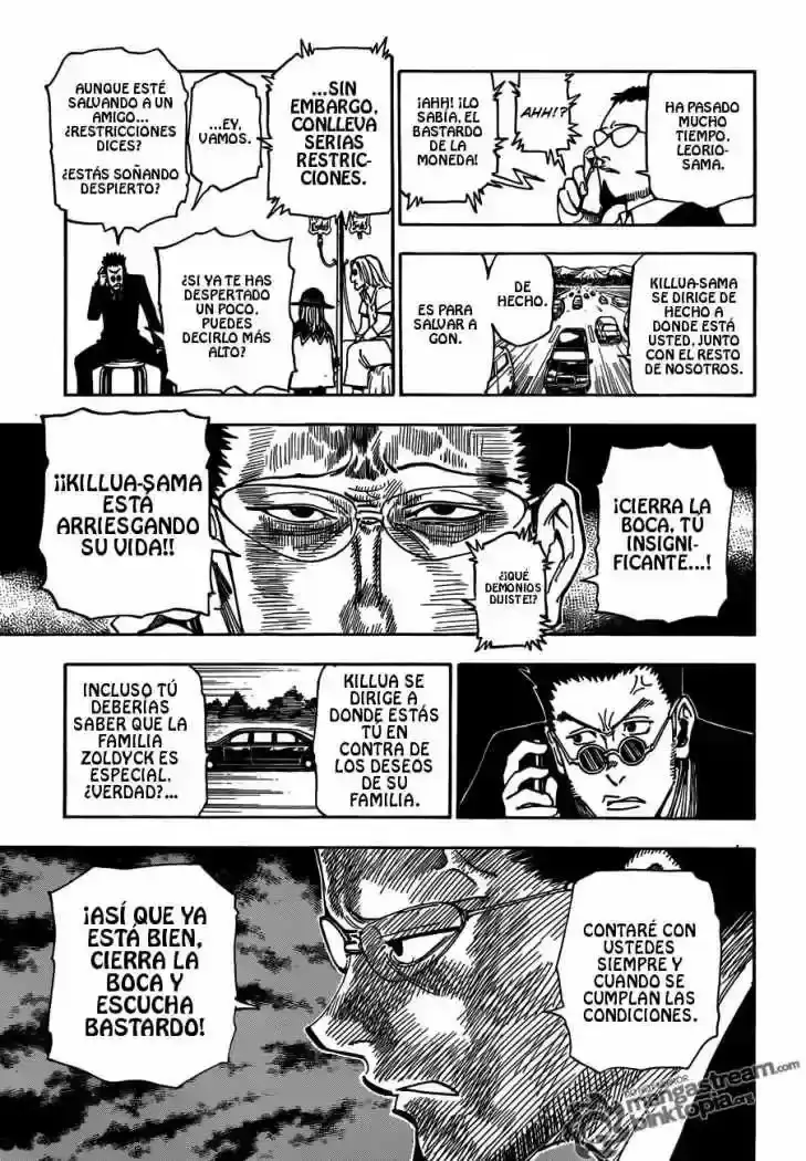 Hunter x Hunter Capítulo 325 - Page 4