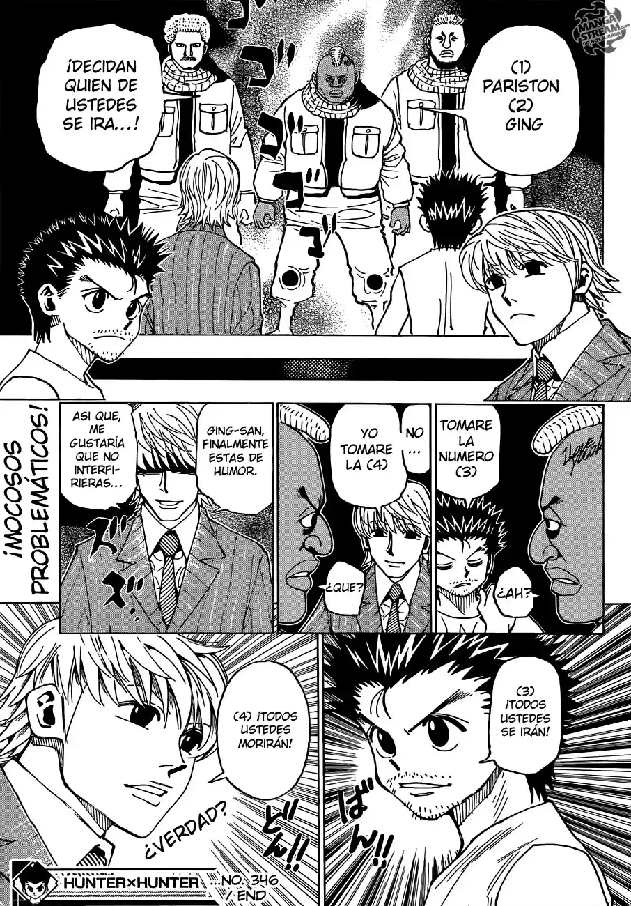 Hunter x Hunter Capítulo 346 - Page 19