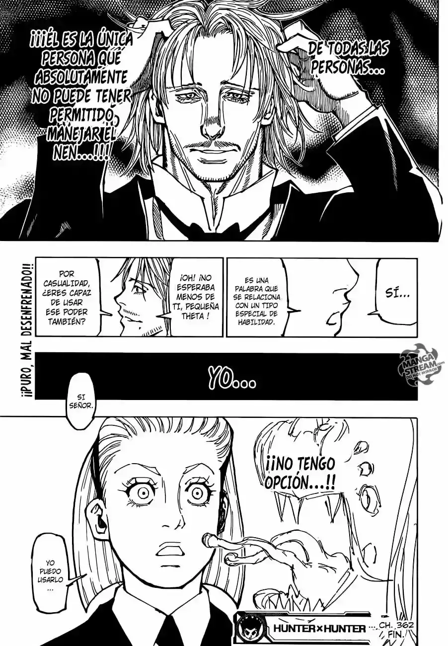 Hunter x Hunter Capítulo 362 - Page 19