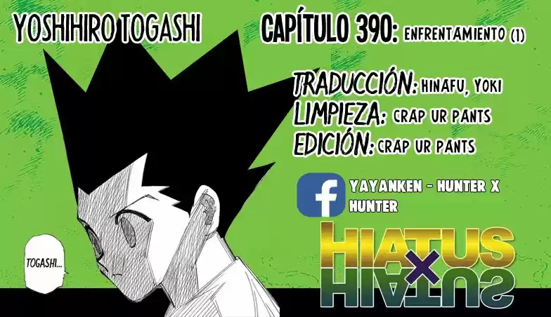 Hunter x Hunter Capítulo 390 - Page 1