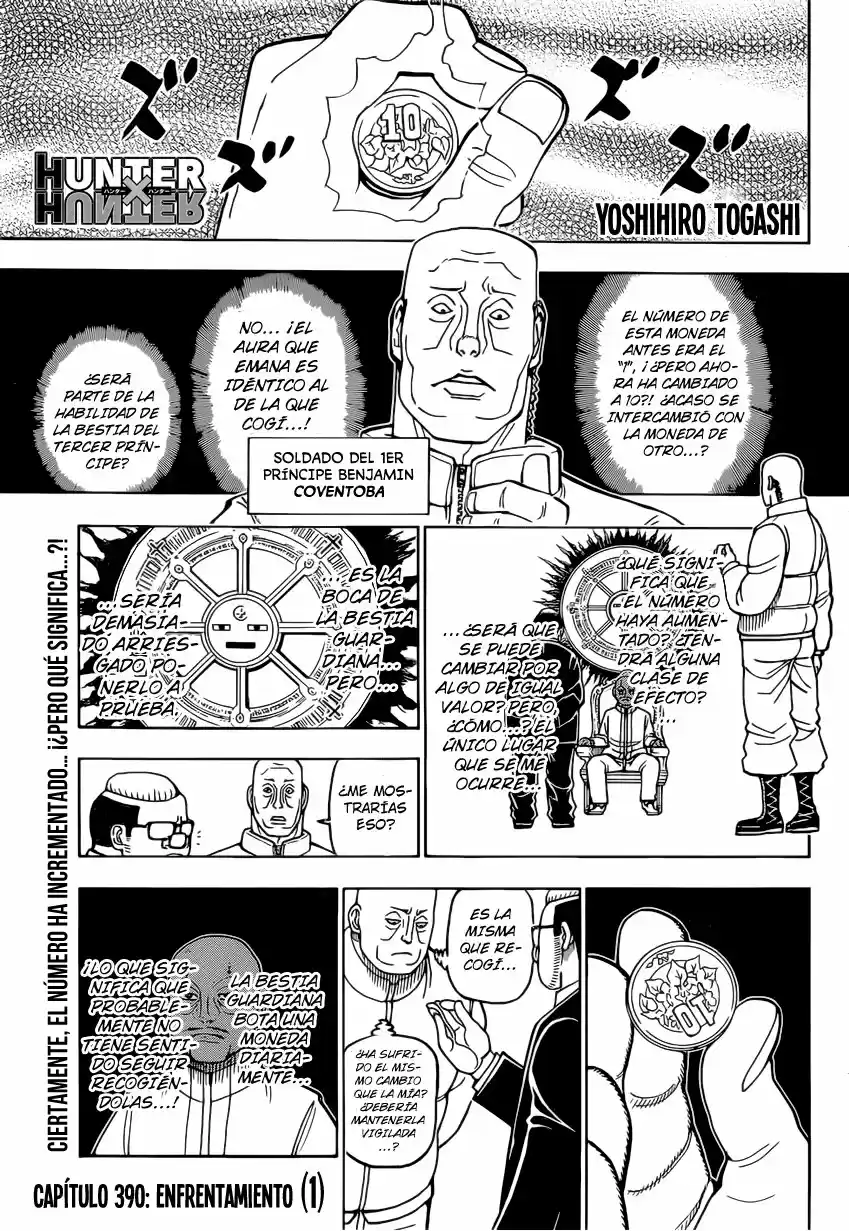 Hunter x Hunter Capítulo 390 - Page 2