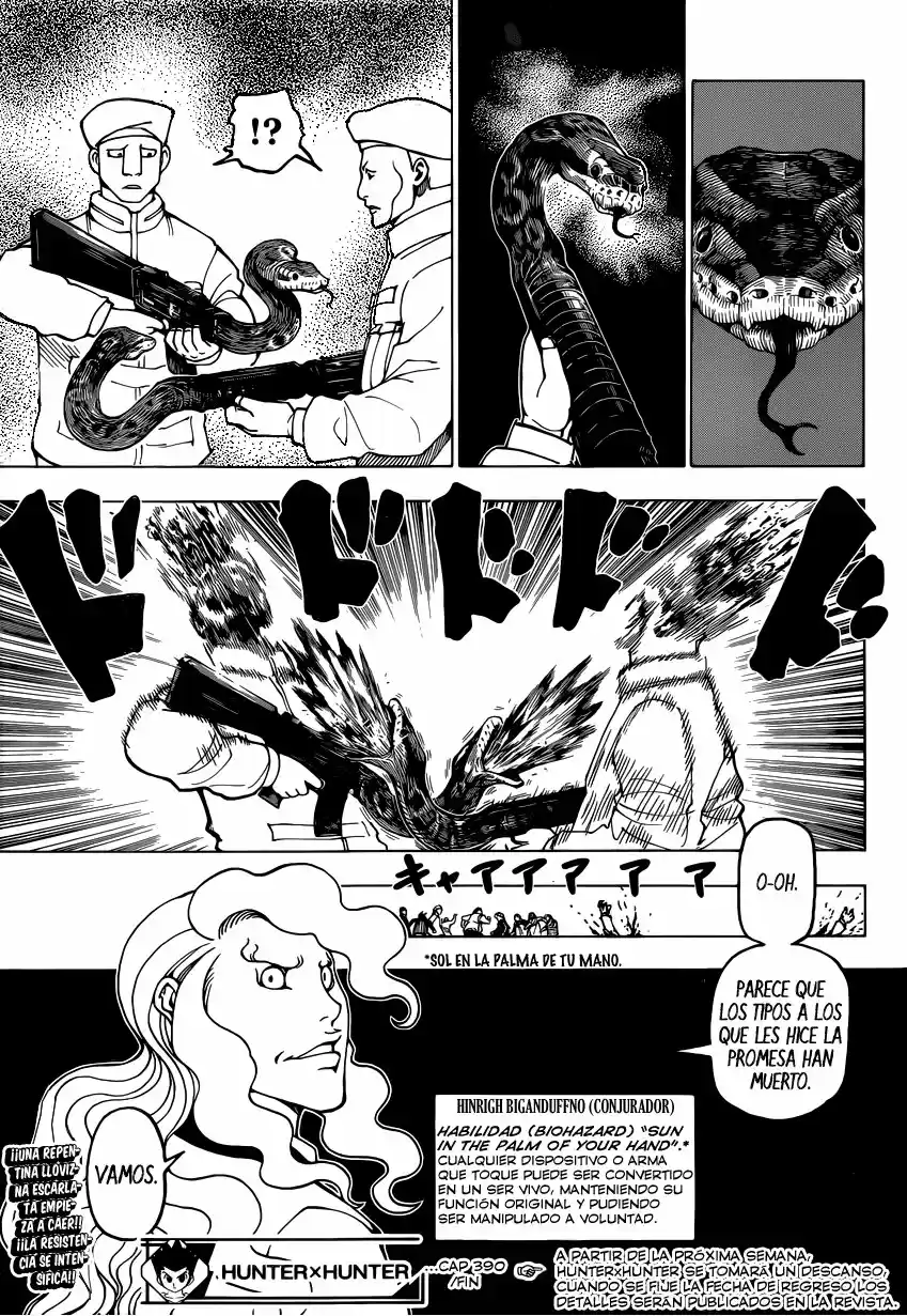 Hunter x Hunter Capítulo 390 - Page 20