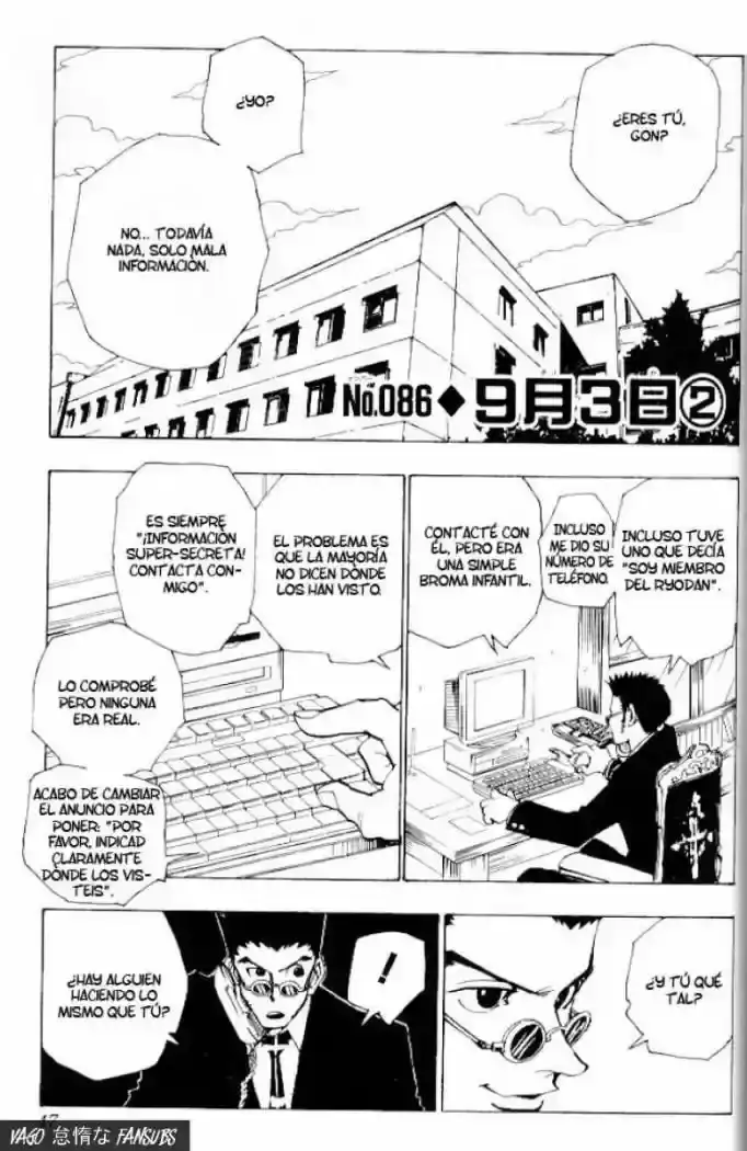 Hunter x Hunter Capítulo 86 - Page 1