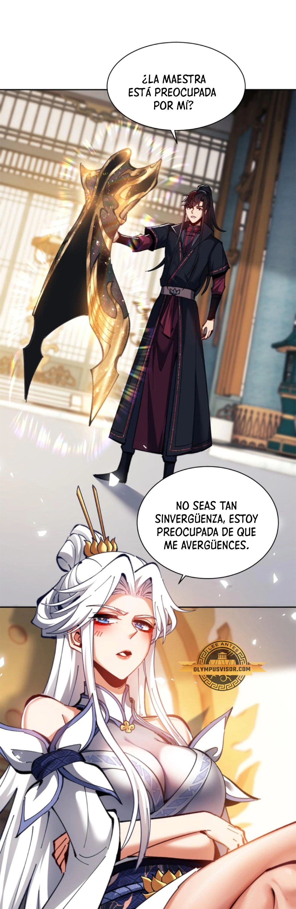 Maestra, este Discípulo Villano no puede ser el Hijo Sagrado Capítulo 24 - Page 46