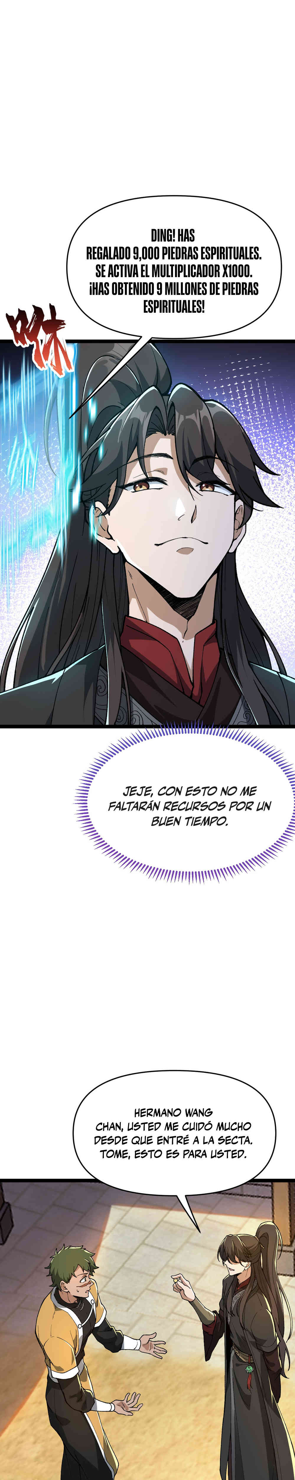 Sistema de Retorno: Me Vuelvo Invencible al darle cosas a Otros Capítulo 7 - Page 12