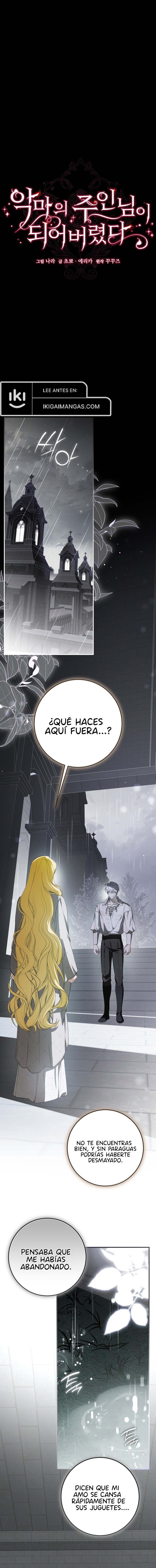 Me He Convertido En La Matriarca Del Demonio Capítulo 75 - Page 1