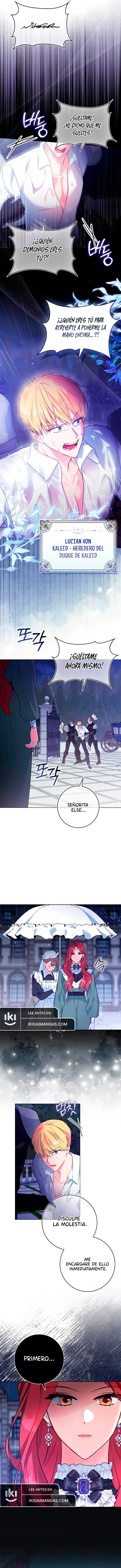 Me Convertí En El Objetivo De Los Protagonistas Masculinos Capítulo 1 - Page 5