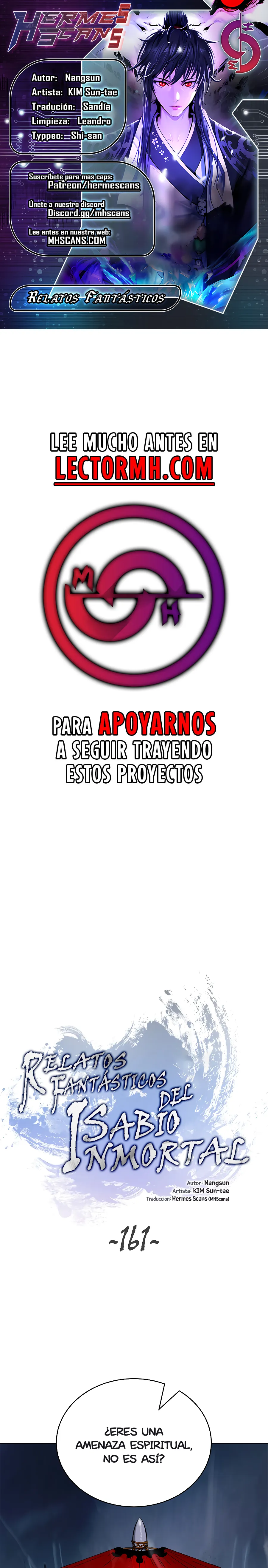 Relatos Fantásticos del Sabio Inmortal Capítulo 161 - Page 1