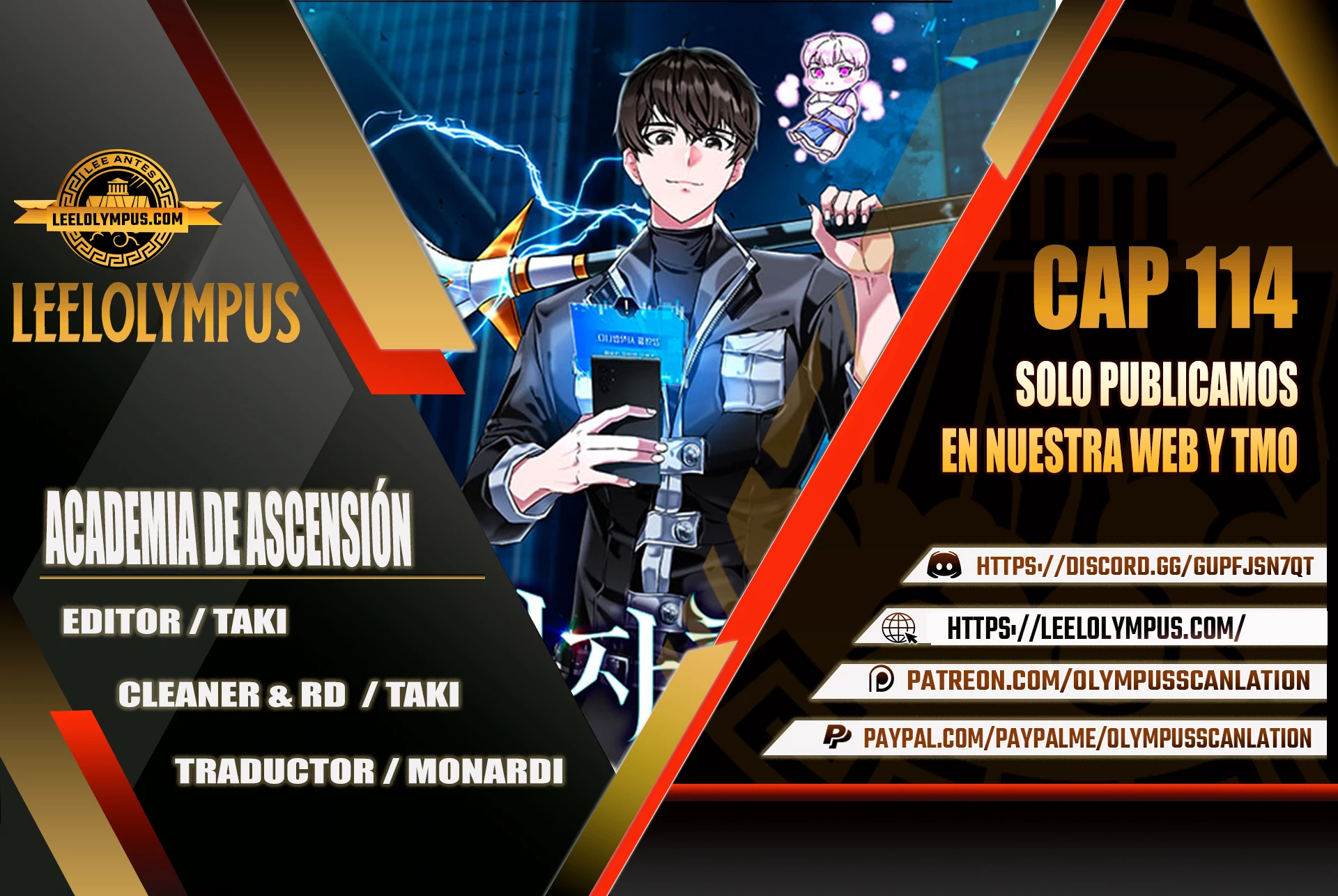 Academia de la Ascensión Capítulo 114 - Page 1