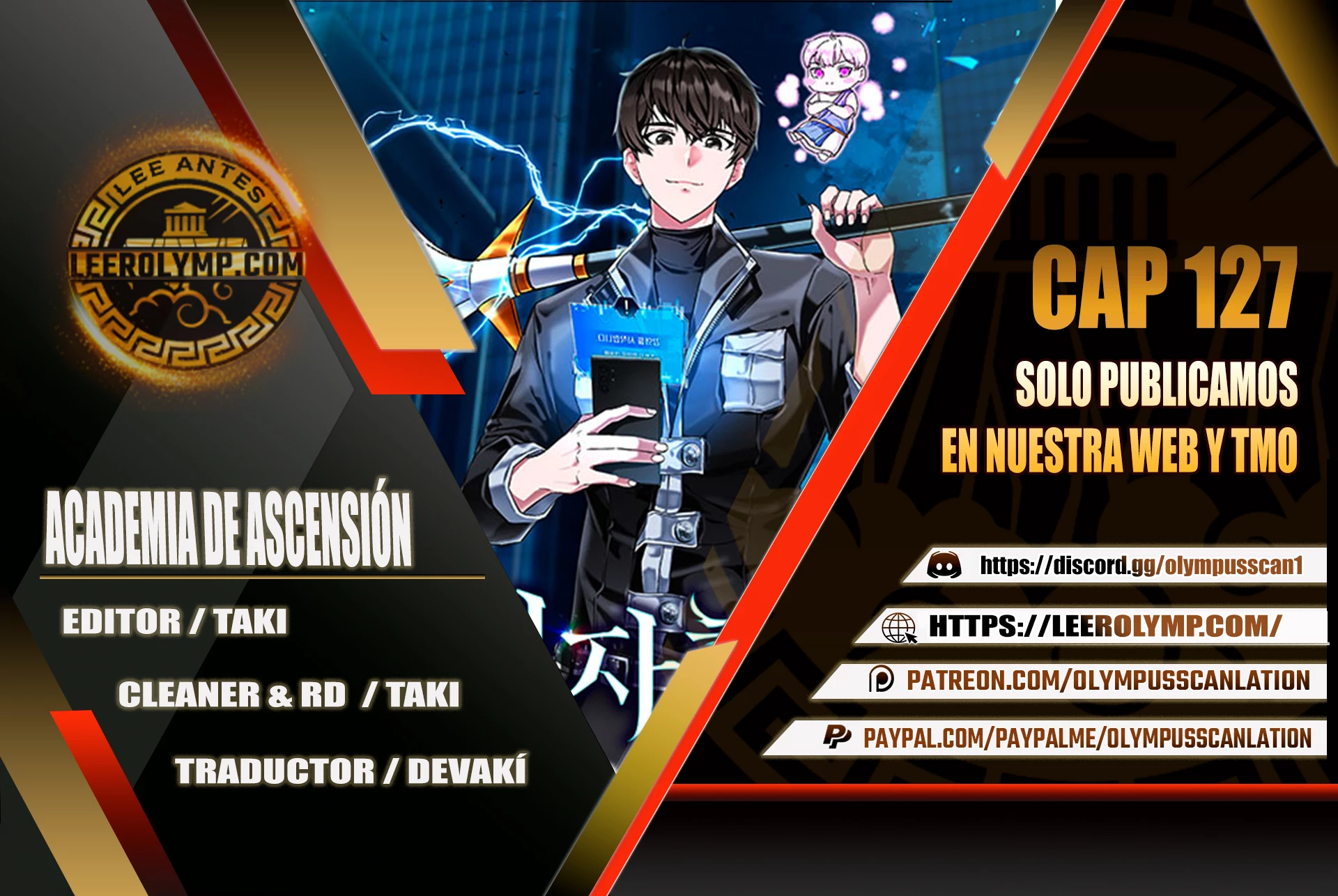 Academia de la Ascensión Capítulo 127 - Page 1