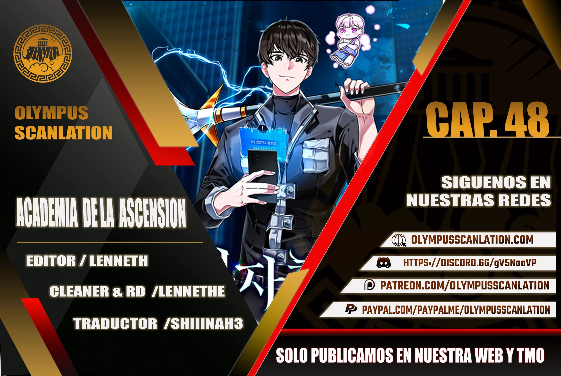 Academia de la Ascensión Capítulo 48 - Page 1