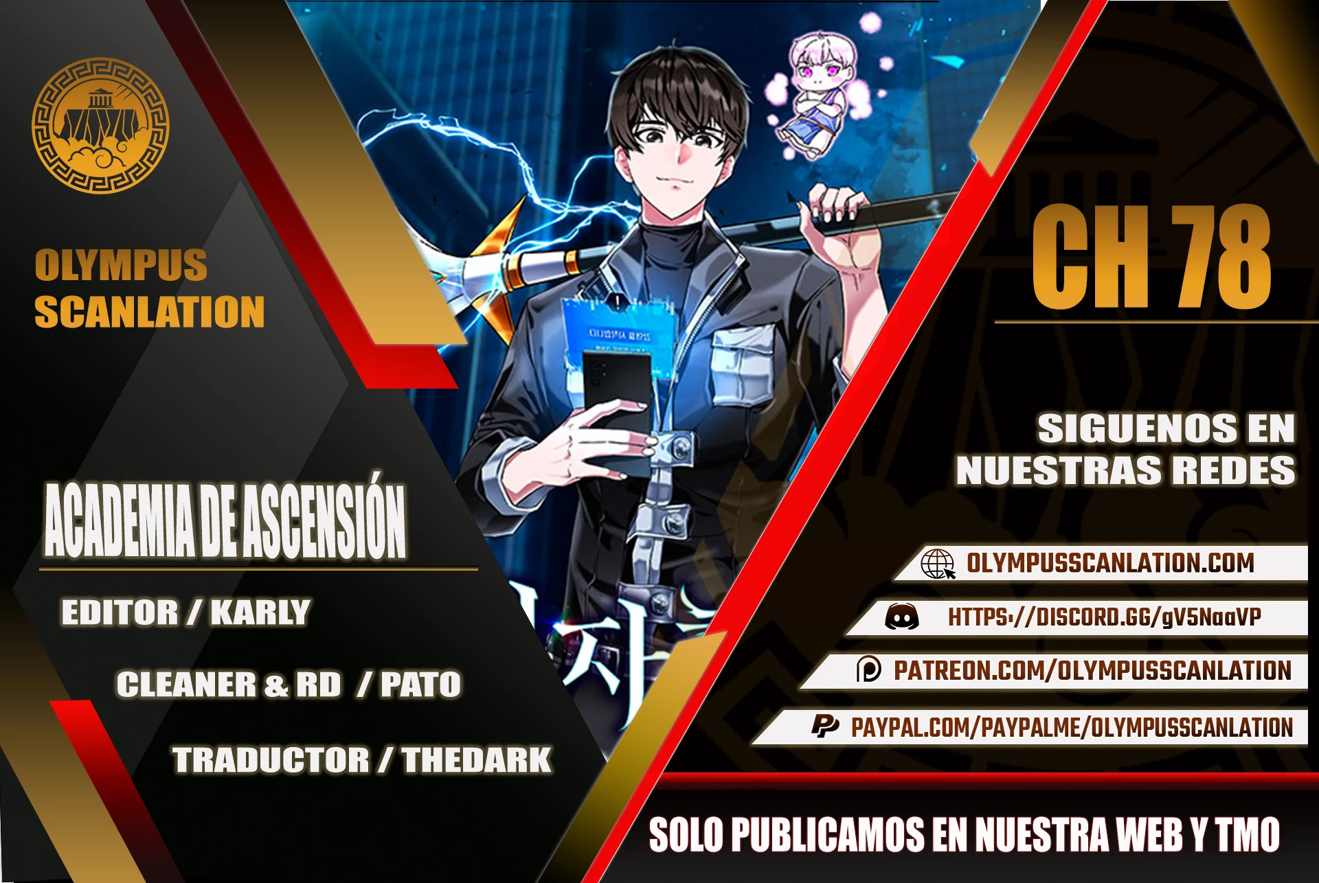 Academia de la Ascensión Capítulo 78 - Page 1