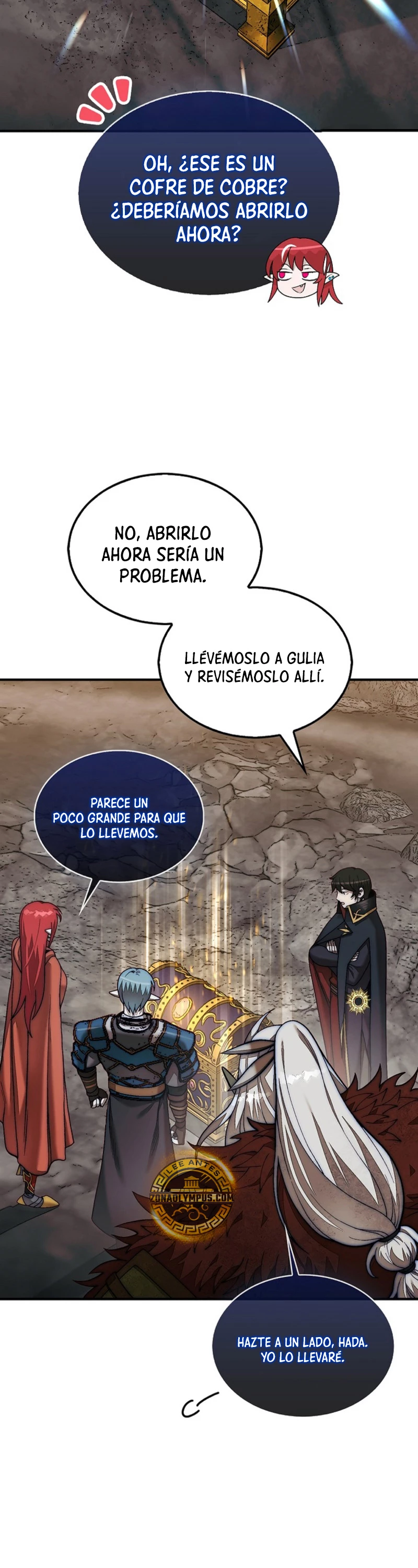 La 31ma pieza revierte la situación Capítulo 73 - Page 36