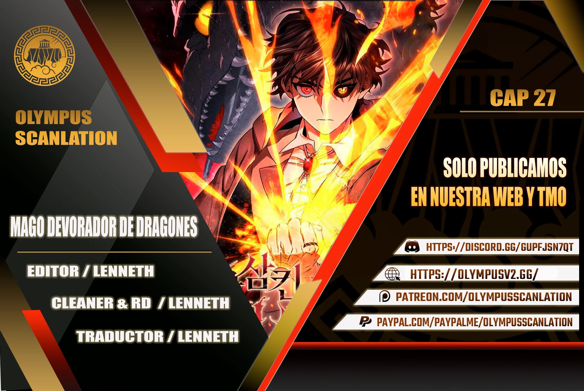 Mago devorador de dragones Capítulo 27 - Page 1