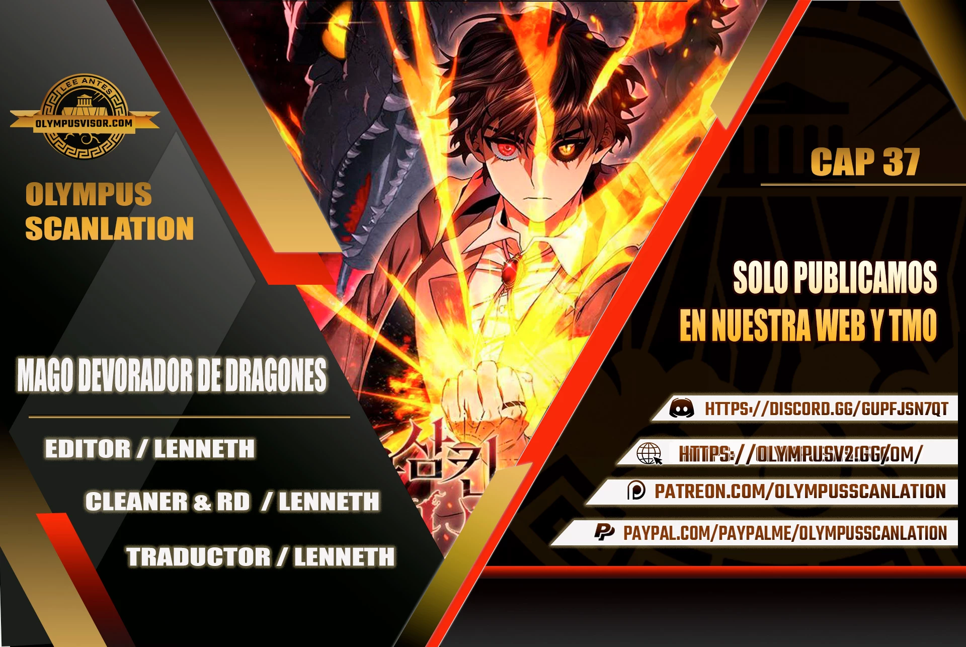 Mago devorador de dragones Capítulo 37 - Page 1