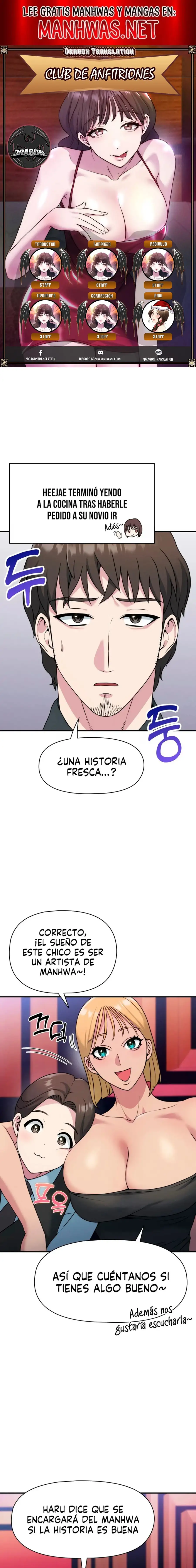 Club de anfitriones Capítulo 10 - Page 1