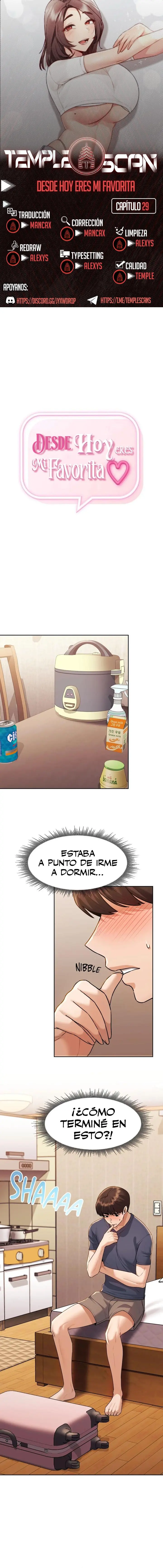 Desde Hoy eres mi Favorita Capítulo 29 - Page 1