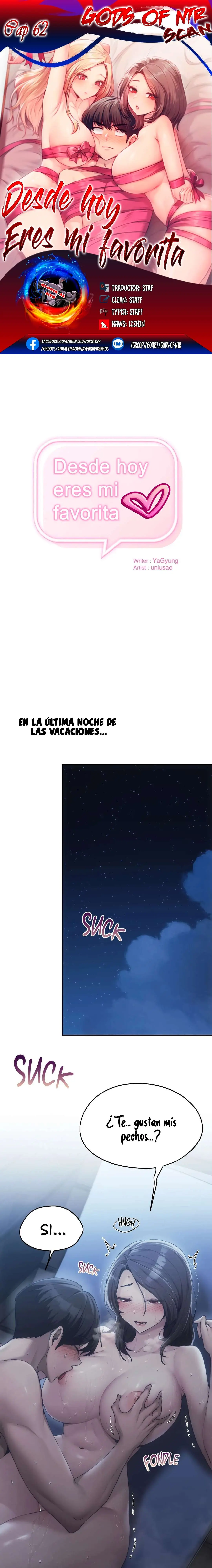 Desde Hoy eres mi Favorita Capítulo 62 - Page 1