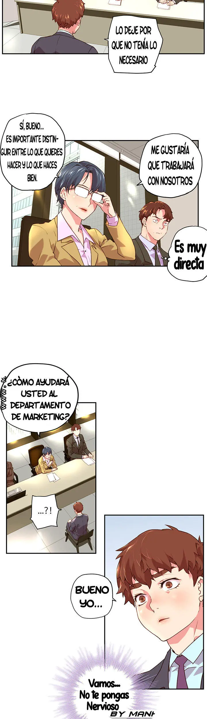 Un empleado diferente Capítulo 1 - Page 21