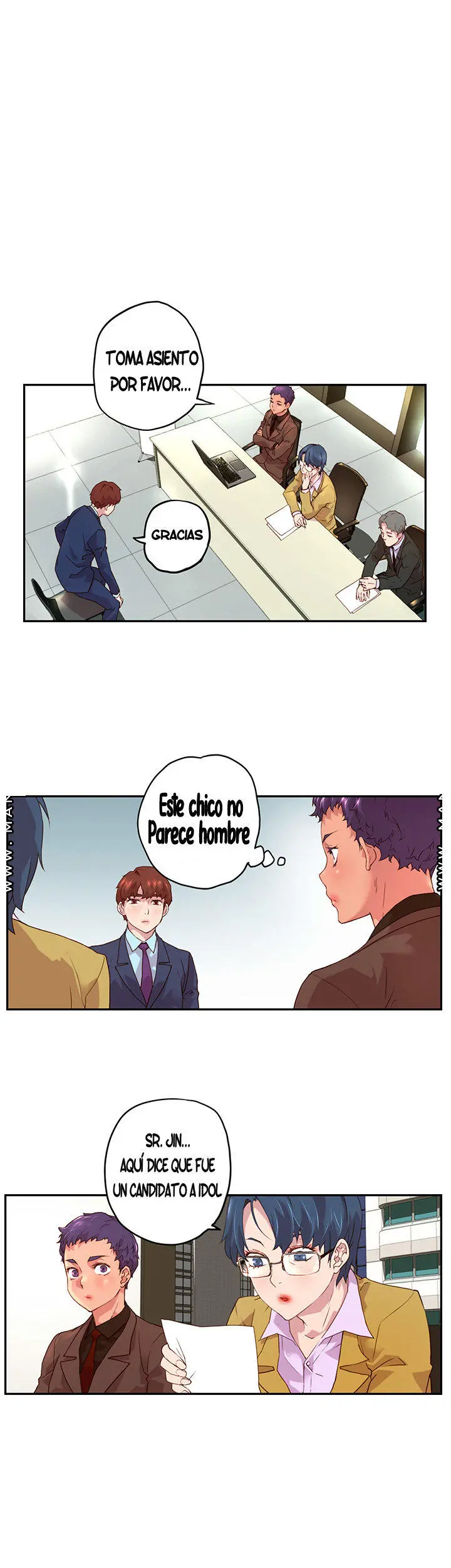 Un empleado diferente Capítulo 1 - Page 7