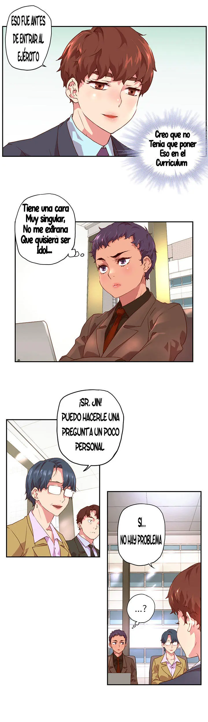 Un empleado diferente Capítulo 1 - Page 8