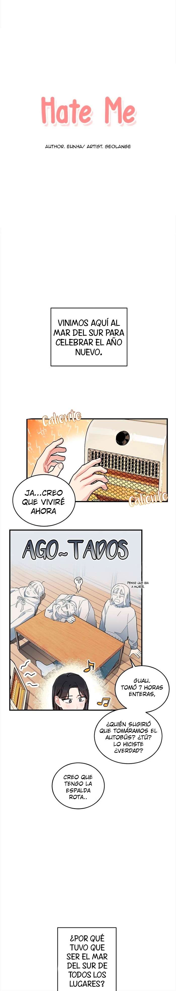 Me odias Capítulo 4 - Page 3