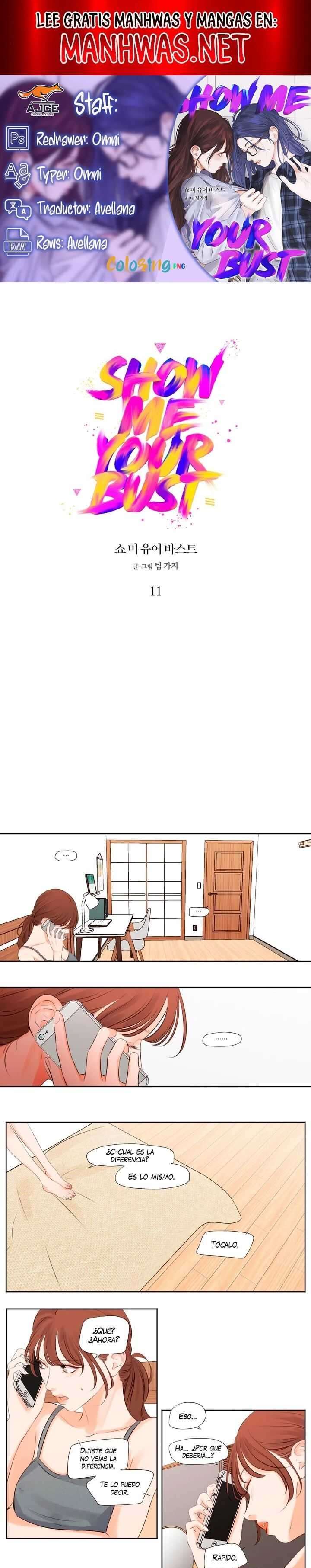 Muéstrame tu busto Capítulo 11 - Page 1