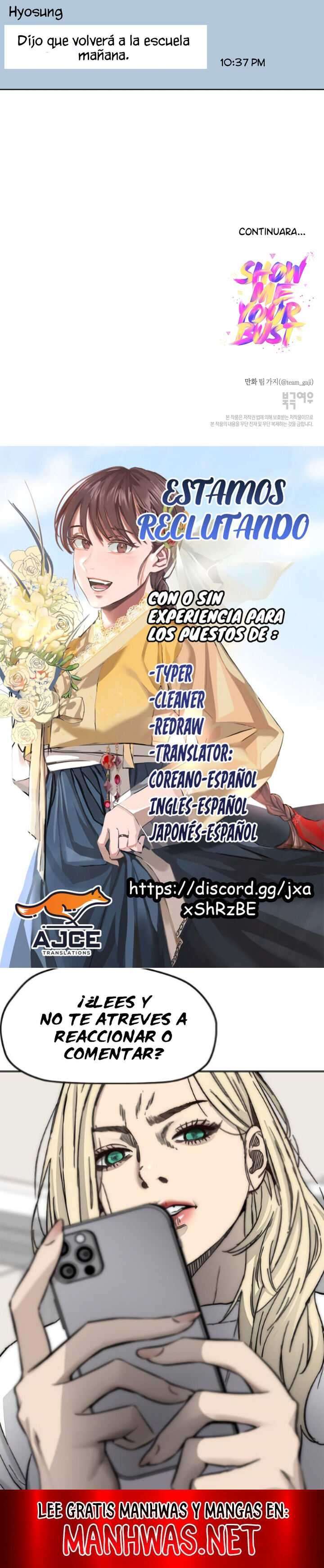 Muéstrame tu busto Capítulo 19 - Page 11