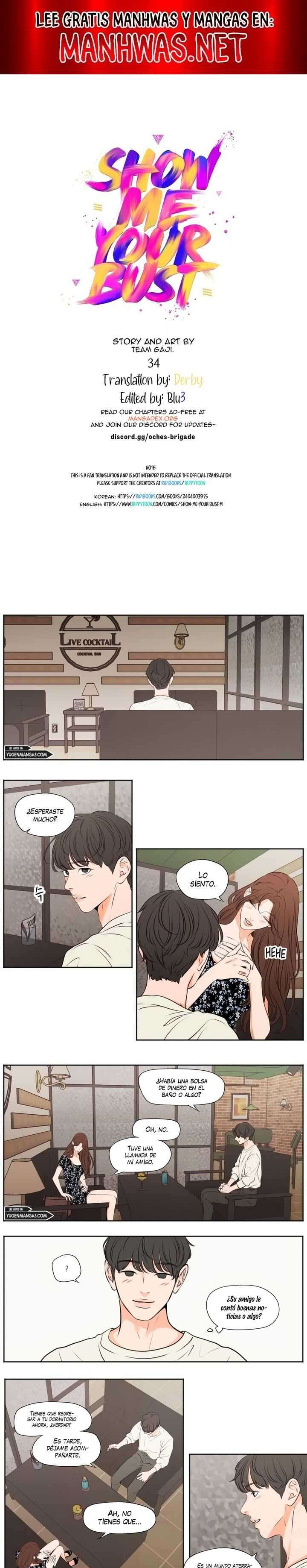 Muéstrame tu busto Capítulo 34 - Page 1