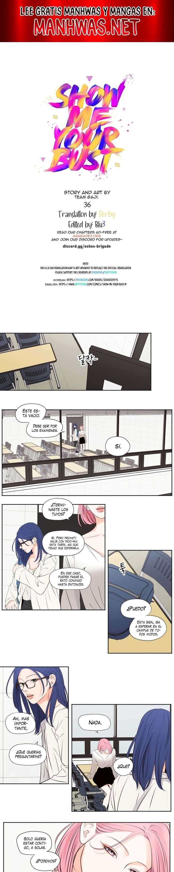 Muéstrame tu busto Capítulo 36 - Page 1
